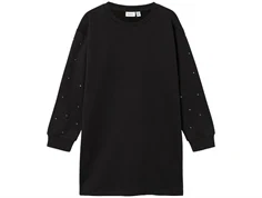 Name It black similisten sweatkjole